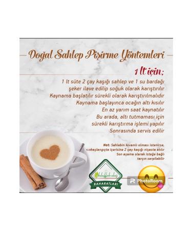 ABDULLAH DA Hatay Local Mastic Ready Salep Sahlep 1 kg 1000 gr - Buy Online on GoSupps.com