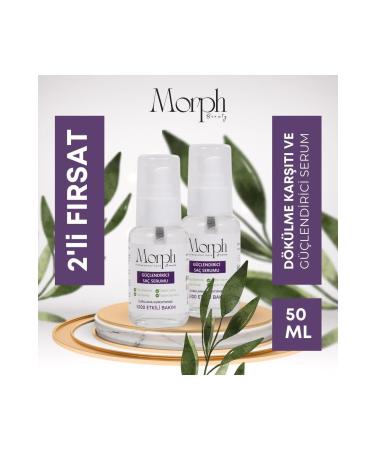 morphbeauty 2-pack Fast Hair Growth Anti-Hair Loss Hair Fiber Strengthening and Thickening Hair Serum 50 ml - Buy Online on GoSupps.com