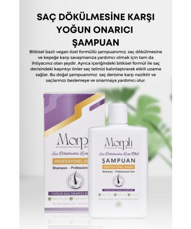 morphbeauty 2-pack Herbal Sulfate-Free Anti-Hair Loss and Anti-Dandruff Intensive Repairing Shampoo 400 ml - Buy Online on GoSupps.com