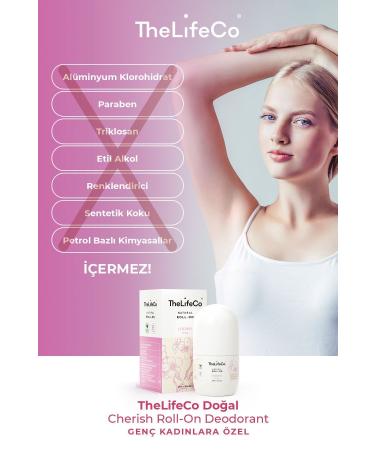 TheLifeCo Natural Roll-on Cherish 60 ml - Teenage (ALCOHOL ALUMINUM PARABEN SYNTHETIC FRAGRANCE FREE) - Buy Online on GoSupps.com