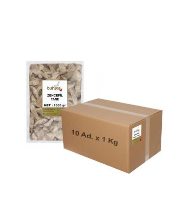 Buhara WHOLESALE GINGER GRAIN 1 KG x 10 Pcs - 10 KG