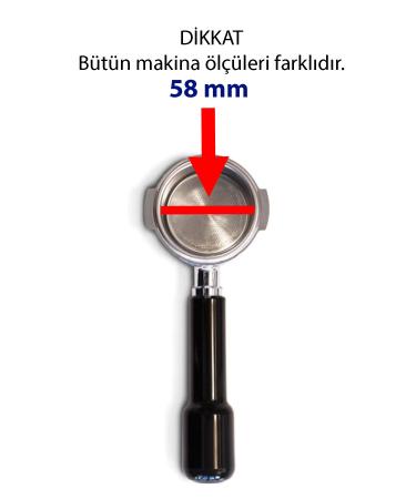 VODINOX Cafe Bar Barista Equipment Coffee Espresso Tamper Temper Inox Stainless Aluminum Handle 58 - Buy Online on GoSupps.com