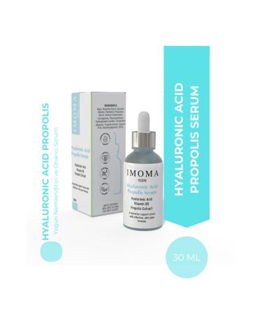 IMOMA Intensive Moisturizing and Repairing Serum Hyaluronic Acid Propolis Vitamin E Panthenol B5 Sodium PCA - Buy Online on GoSupps.com