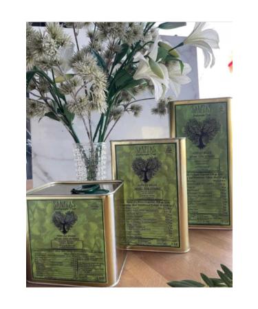 Sanitas North Aegean Natural Extra Virgin Olive Oil 2 L - Buy Online on GoSupps.com