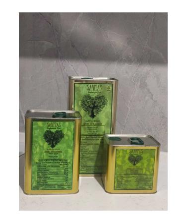 Sanitas North Aegean Natural Extra Virgin Olive Oil 2 L - Buy Online on GoSupps.com