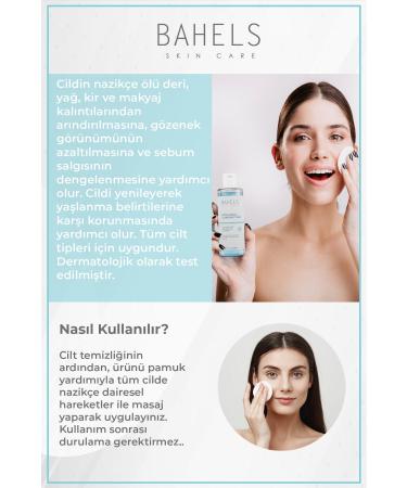 Bahels Cosmetic Revitalizing and Pore Tightening Glycolic Acid Toner for All Skin Types 200 ml - Buy Online on GoSupps.com