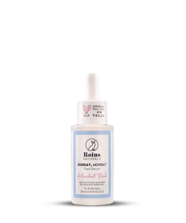 Roius Naturals Sunday Monday Antioxidant Face Serum - Buy Online on GoSupps.com