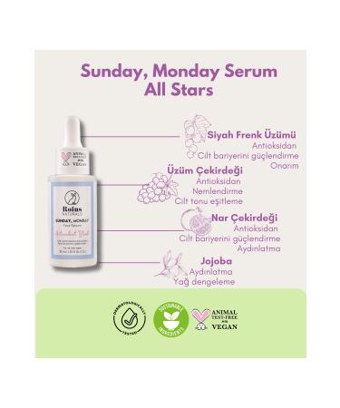 Roius Naturals Sunday Monday Antioxidant Face Serum - Buy Online on GoSupps.com