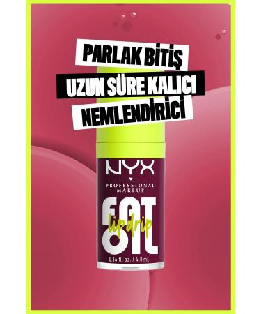 NYX Professional Makeup Fat Oil Lip Drip Shine Lip Oil - Thats Chic - Buy Online on GoSupps.com