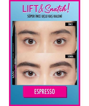 NYX Professional Makeup Lift & Snatch! Brow Tint Pen Espresso - Eyebrow Pencil - Buy Online on GoSupps.com