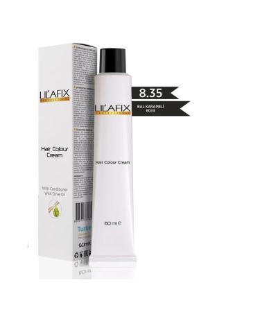Lilafix Cream Tube Hair Dye 8.35 Honey Caramel 60 ml