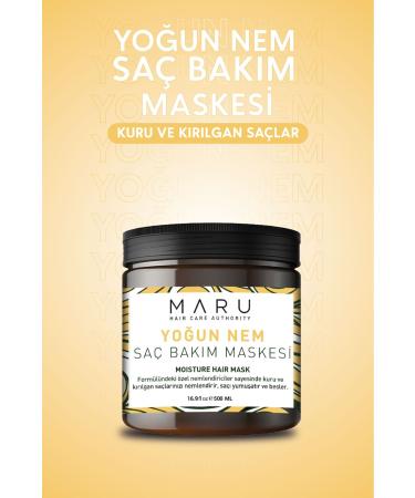 MARU Keratin & Biotin Repair Hair Mask for Dry and Damaged Hair 500 ml - Buy Online on GoSupps.com