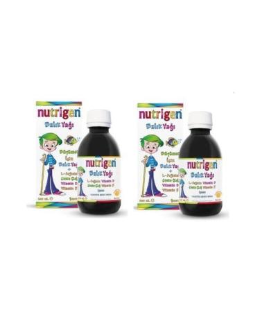 Nutrigen Fish Oil Orange Flavored 200 ml Double Pack