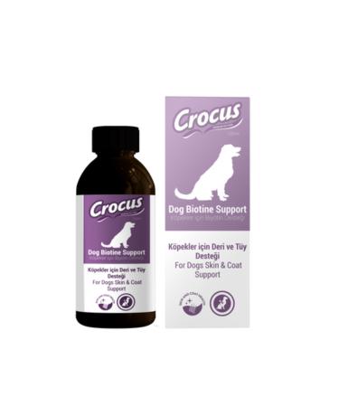 CROKEE Crocus Dog Biotine Support (Skin and Hair Support for Dogs) 100ml