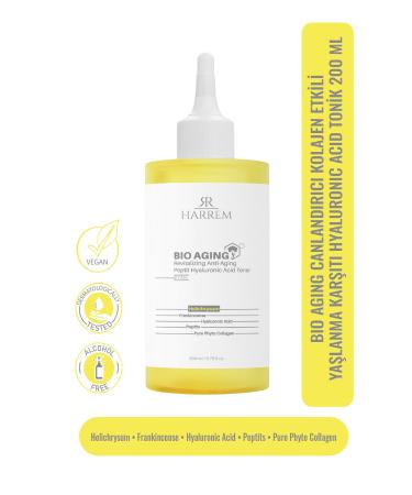 Harrem Bio Aging Revitalizing Collagen Effective Anti-Aging Hyaluronic Acid Tonic 200 ML