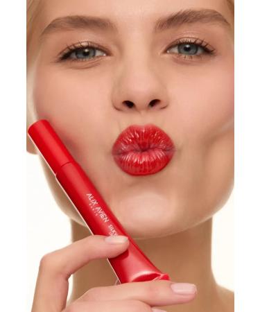 Alix Avien Silky Care Lipgloss 308 - Flame Red - Soft Smooth Appearance - Protective and Moisturizing Effect - Buy Online on GoSupps.com