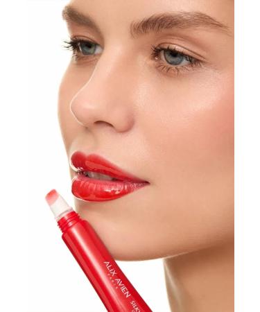 Alix Avien Silky Care Lipgloss 308 - Flame Red - Soft Smooth Appearance - Protective and Moisturizing Effect - Buy Online on GoSupps.com