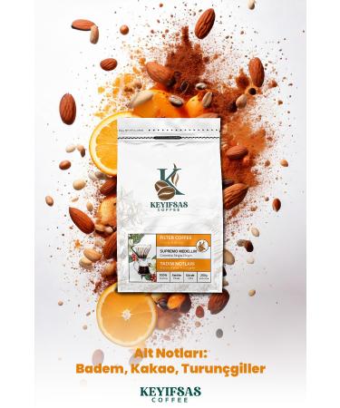 Keyifsas Coffee Colombia Supremo Medellin Filter Coffee 250 Gr