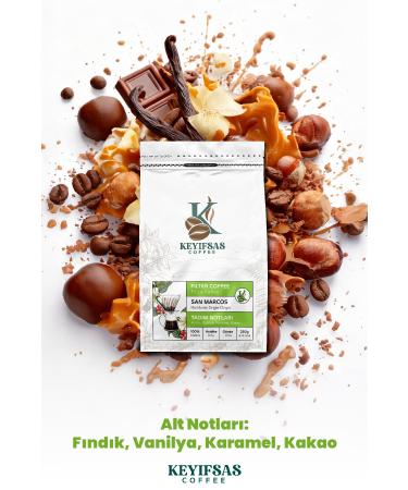 Keyifsas Coffee Honduras San Marcos Filter Coffee 250 Gr