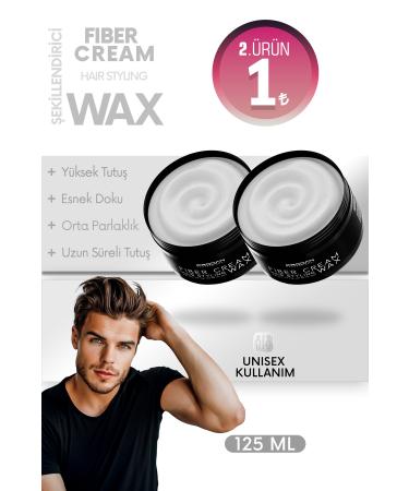 Prodan 2-Piece Fiber Cream Hair Styling | 125ml X 2 PCS
