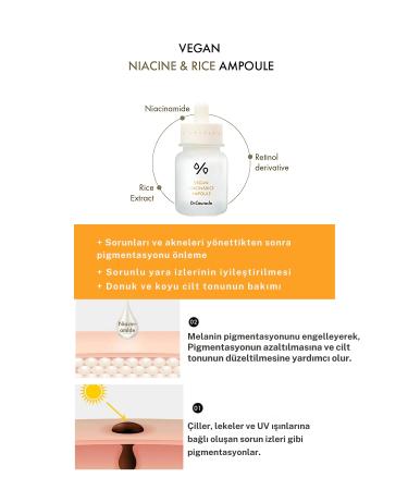 Dr.Ceuracle Dr. Ceuracle- Vegan Niacin & Rice Ampoule 30ml - Buy Online on GoSupps.com