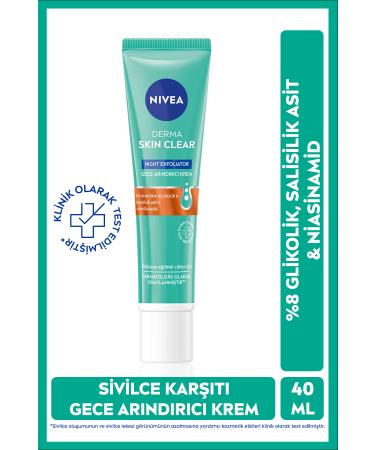 NIVEA Derma Skin Clear Anti-Acne Routine Serum 30ml Gel 150ml Toner 200ml Peeling 150ml Cream 40ml - Buy Online on GoSupps.com