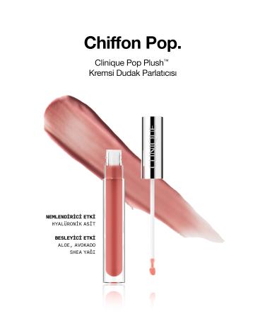 Clinique Pop Plush Creamy Lip Gloss - Chiffon Pop