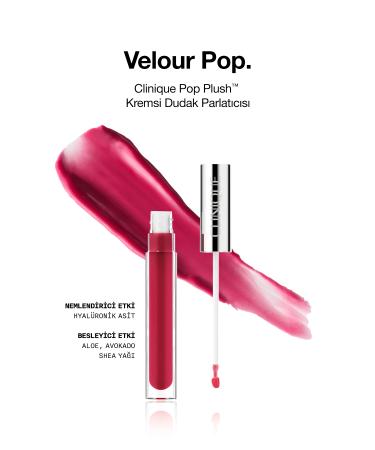 Clinique Pop Plush Creamy Lip Gloss - Velour Pop