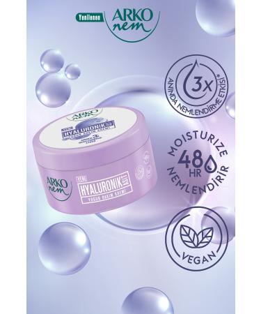Arko Nem Intensive Care Cream Hyaluronic Acid 2x250 Ml - Buy Online on GoSupps.com
