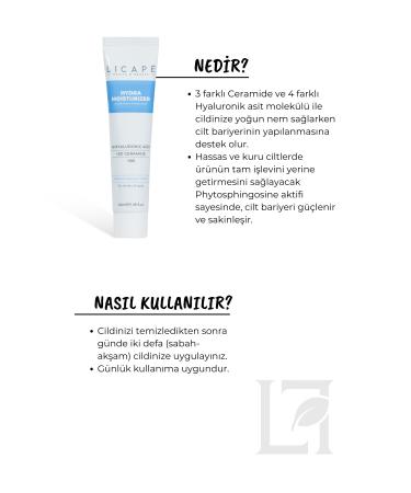 Licape Intensive Moisturizing Brightening 4D Hyaluronic Acid Water Based Moisturizer Cream 40ml - Buy Online on GoSupps.com