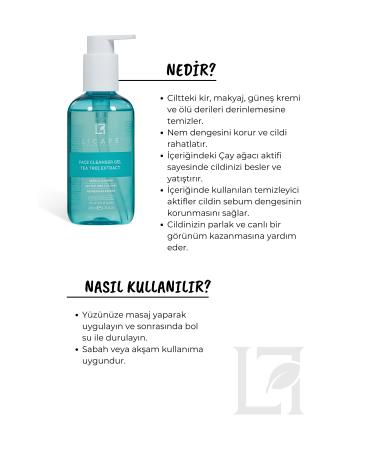 Licape Tea Tree Essence Facial Cleansing Gel 200 ml - Buy Online on GoSupps.com