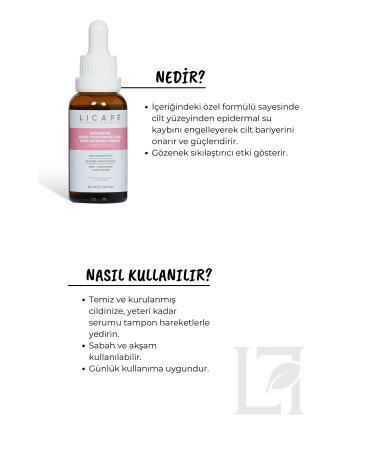 Licape Pore Tightener and Skin Barrier Strengthener Niacinamide Serum 30ml - Buy Online on GoSupps.com
