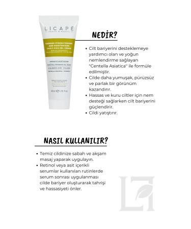 Licape Barrier Strengthening Intensive Moisturizing Cica Gel Cream 40ml - Buy Online on GoSupps.com
