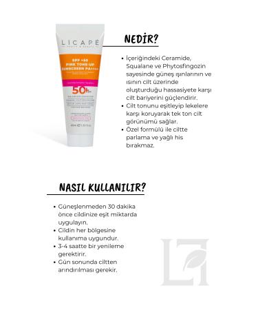 Licape High Protection Color Tone Equalizer Pink - Pink Sun Cream 40 ml - Buy Online on GoSupps.com