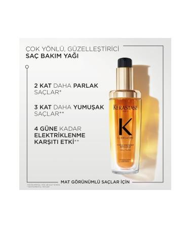 Kerastase Elixir Ultime L'Huile Originale Shine and Shine Hair Oil 75 ml NOONLINESERUMSSS80 - Buy Online on GoSupps.com