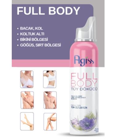 AGISS 2 Set Full Body Full Body Hair Removal - Buy Online on GoSupps.com