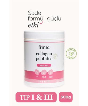Frime Collagen Peptides Repair Support Pure Content Neutral Taste 300 gr