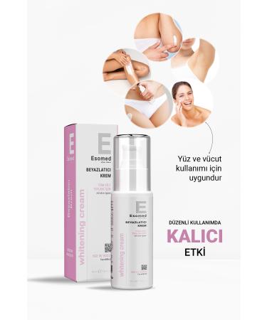 Esomed Body Whitening Knee Elbow Underarm Private Area Bikini Area Anti-Darkening Cream 50ml - Buy Online on GoSupps.com