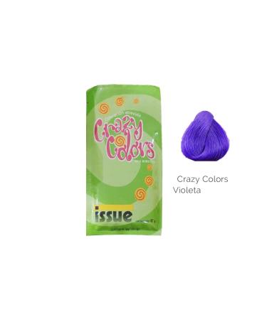 Art Issues Press Issue Crazy Colors Semi Permanent Hair Dye 47 gr - Violeta Crazy