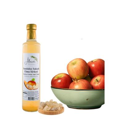 Ala at Natural Ala at Natural Sandaloz Gum Apple Cider Vinegar Natural Fermented 500 ml e