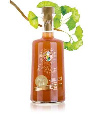 DAYE HATUN Ginkgo Biloba Vinegar / Ginkgo Vinegar (Natural Fermented Live Vinegar / Nat. Ferm. / 500 Ml)