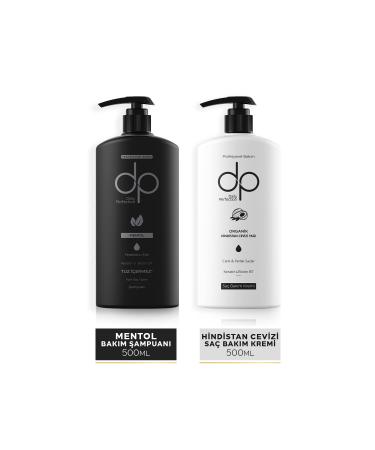 dp Daily Perfection Shampoo Menthol 500 ml & Conditioner Organic Coconut 500 ml