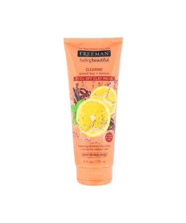 Freeman Sugar Tea & Lemon Peel-Off Clay Mask 175ml