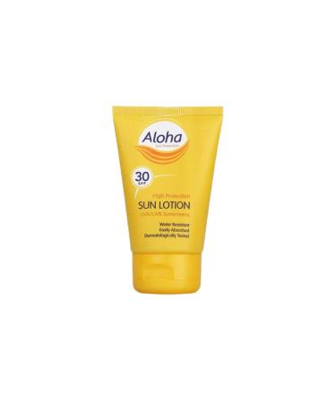 ALOHA Spf30 Sun Cream 50 ml - Bag Size Sun Cream