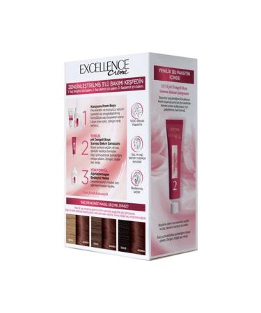 L'Oreal Paris L'or al Paris Excellence Creme Hair Dye 5.15 Legendary Turkish Coffee - Buy Online on GoSupps.com