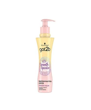 Schwarzkopf Got2b Smooth Chic Anti-Frizz and Anti-Electric Hair Lotion 200 Ml - Buy Online on GoSupps.com