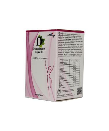 Diana Detox Capsules (30 PIECES FOR 1 MONTH OF USE) - Dealer - Buy Online on GoSupps.com
