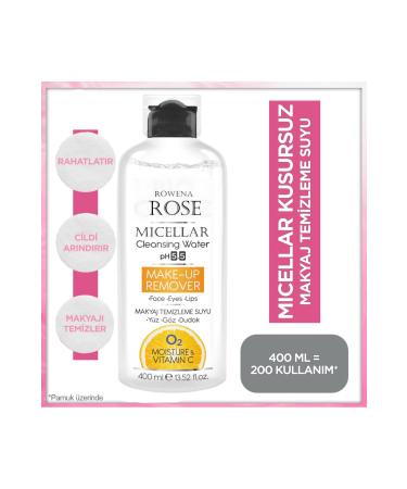 ROWENAROSE Micellar Perfect Make-Up Remover Water for All Skin Types 400ml
