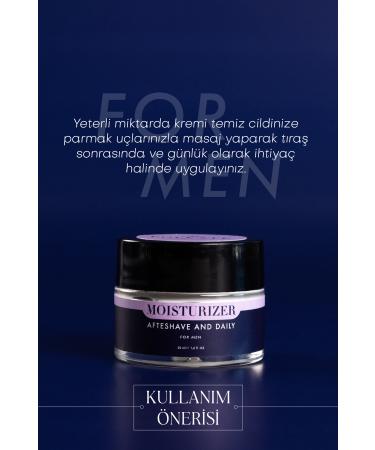 Polente Natural Men Moisturizer Cream - After Shave and Daily Moisturizer Cream for Men (50 ML) - Buy Online on GoSupps.com