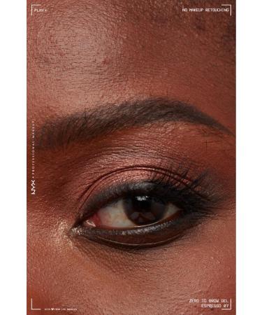 NYX Professional Makeup Zero to Brow Long-Lasting Eyebrow Gel - Espresso - Buy Online on GoSupps.com